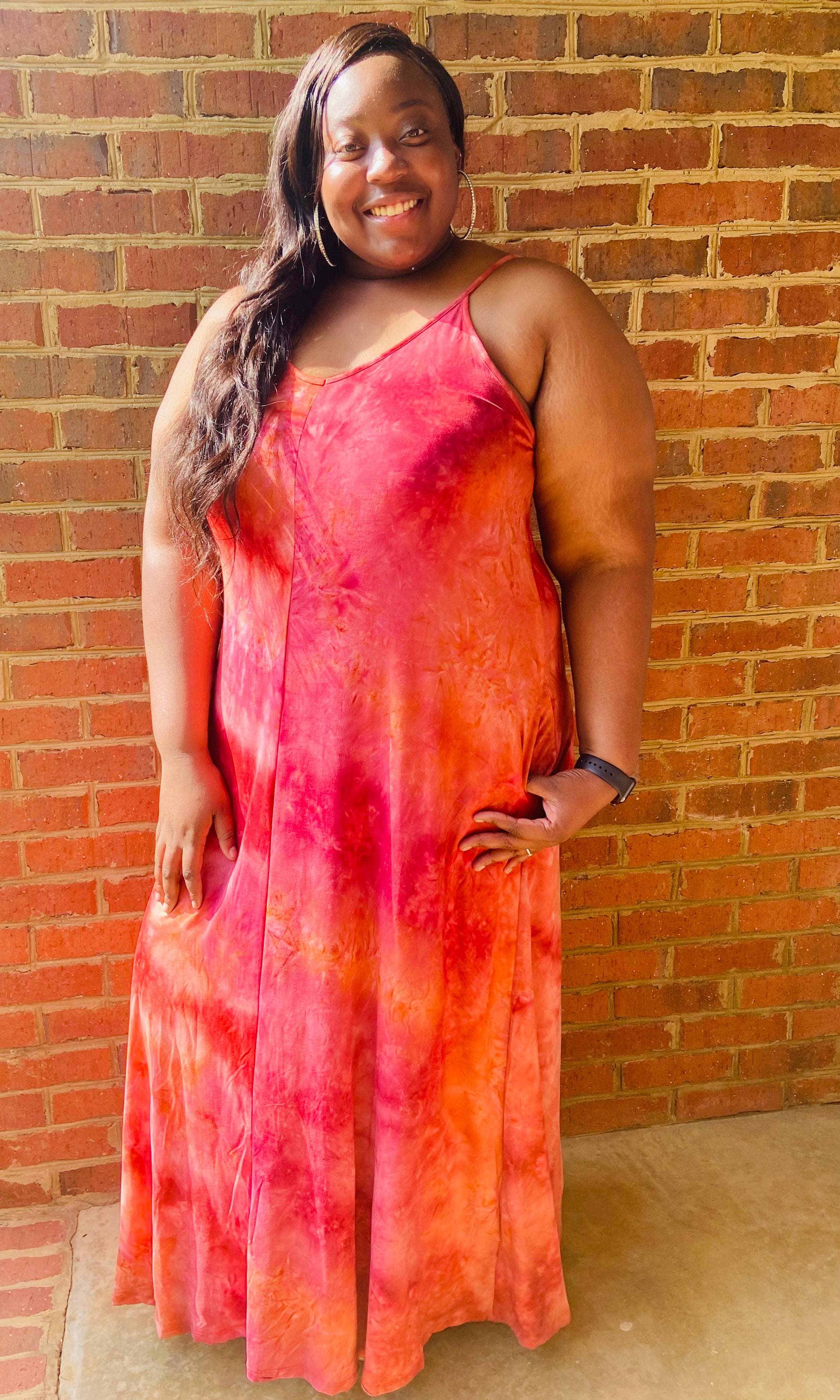 Sunset Vibes Maxi Dress (1X-3X) – Smitton