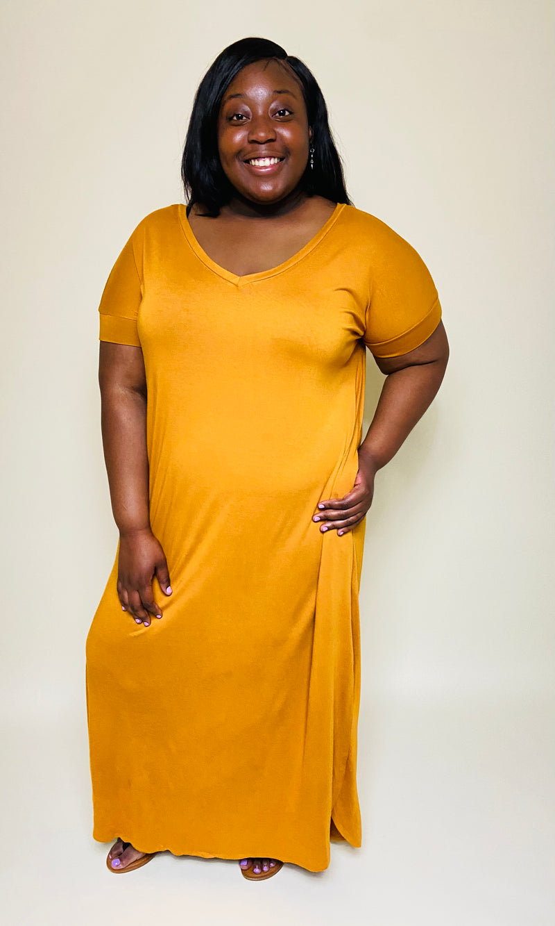 California Jersey Dress- Plus Size Smitton California Jersey Dress- Plus Size Smitton