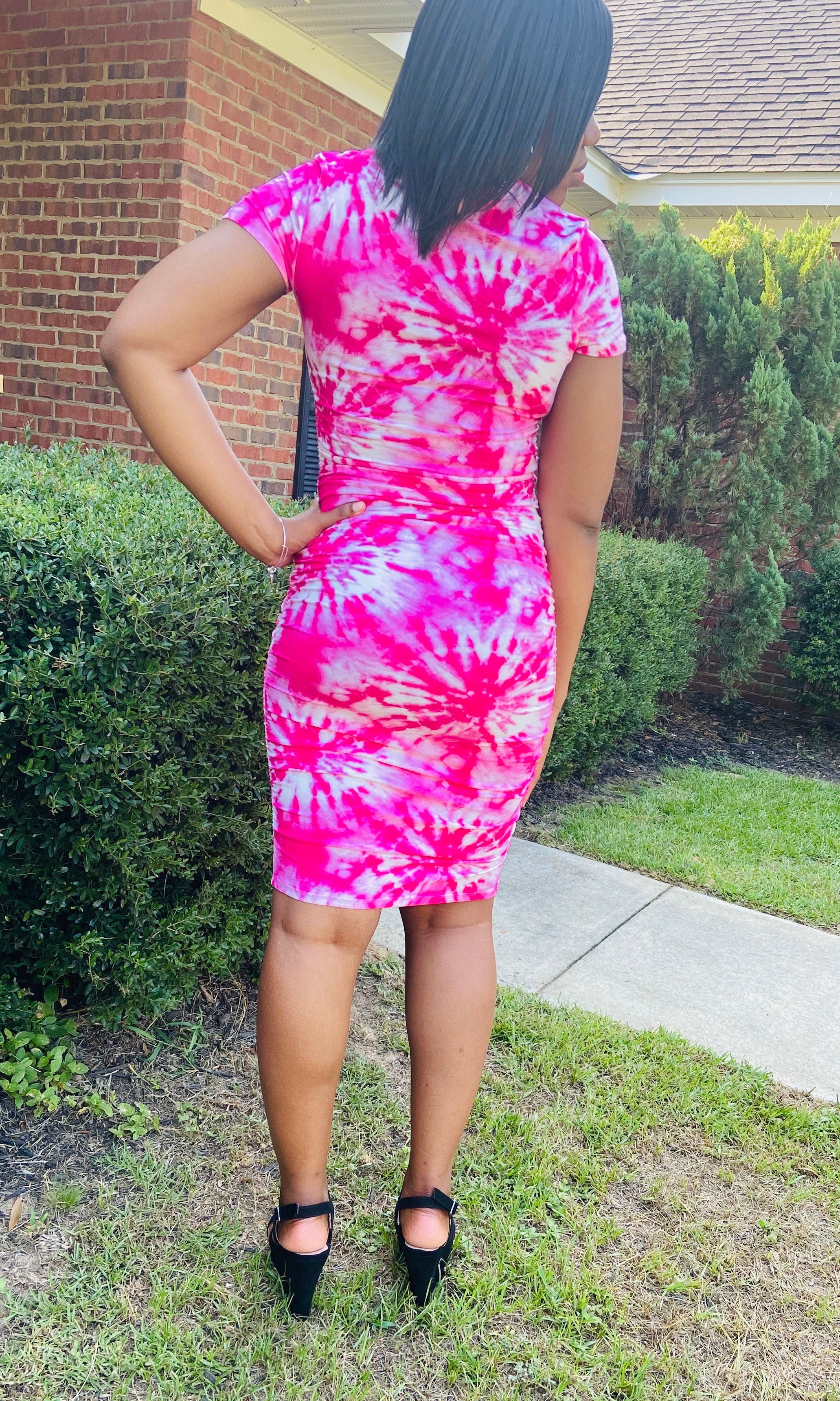 Kandi Tie Dye Dress – Smitton