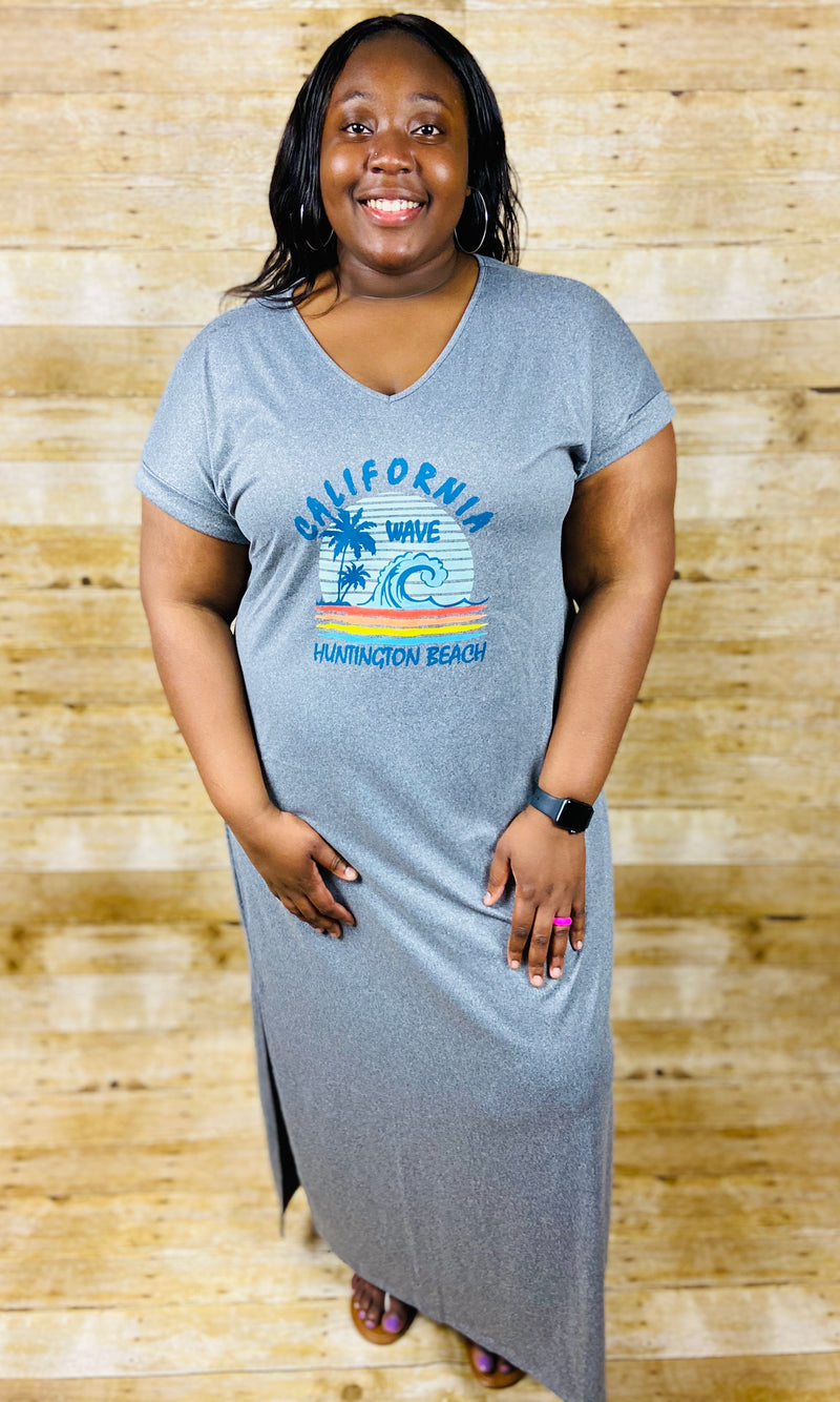 California Jersey Dress- Plus Size Smitton California Jersey Dress- Plus Size Smitton